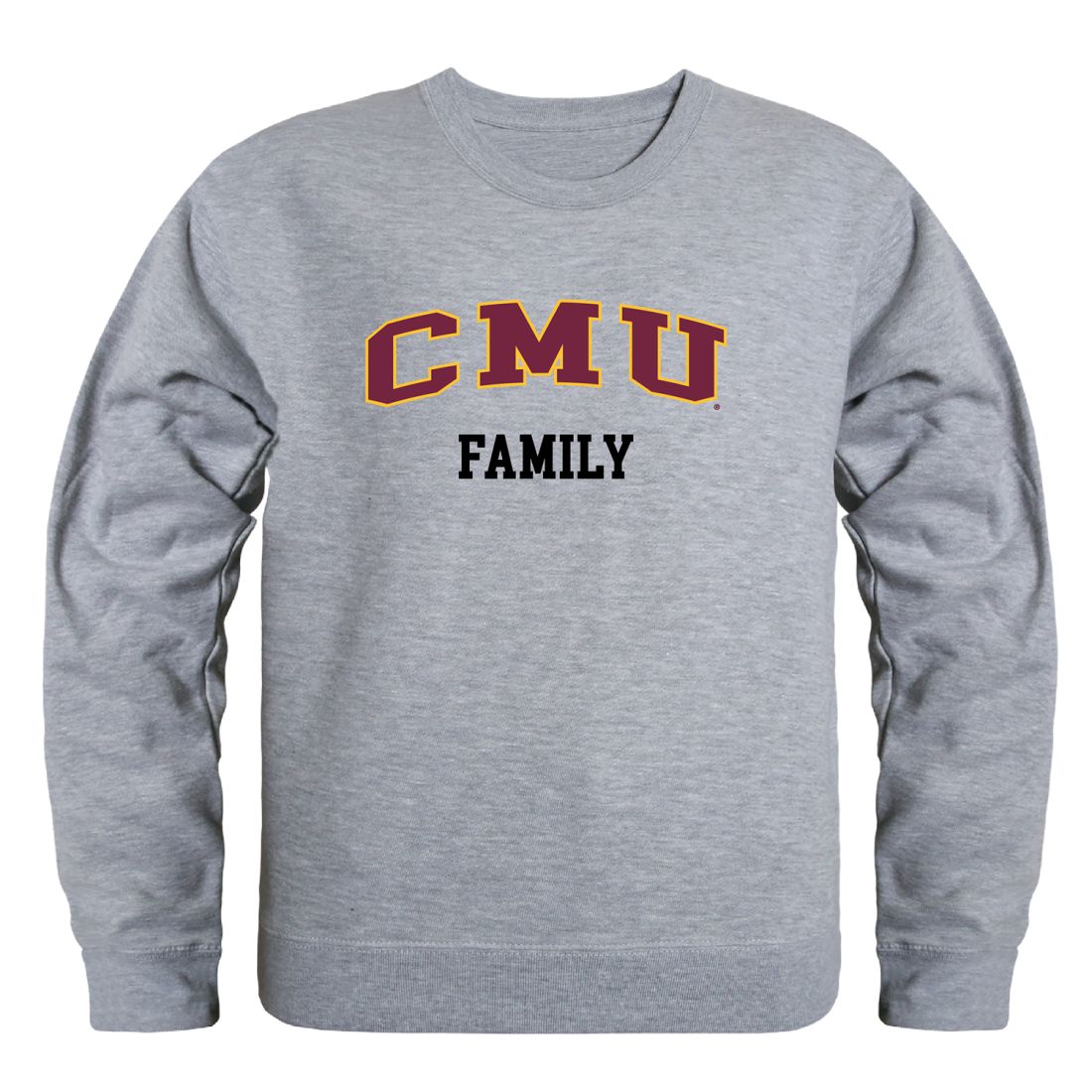 CMU-Central-Michigan-University-Chippewas-Family-Fleece-Crewneck-Pullover-Sweatshirt