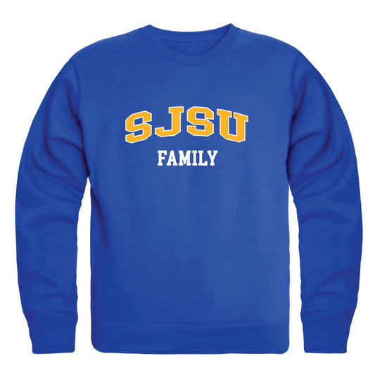 Mouseover Image, SJSU-San-Jose-State-University-Spartans-Family-Fleece-Crewneck-Pullover-Sweatshirt