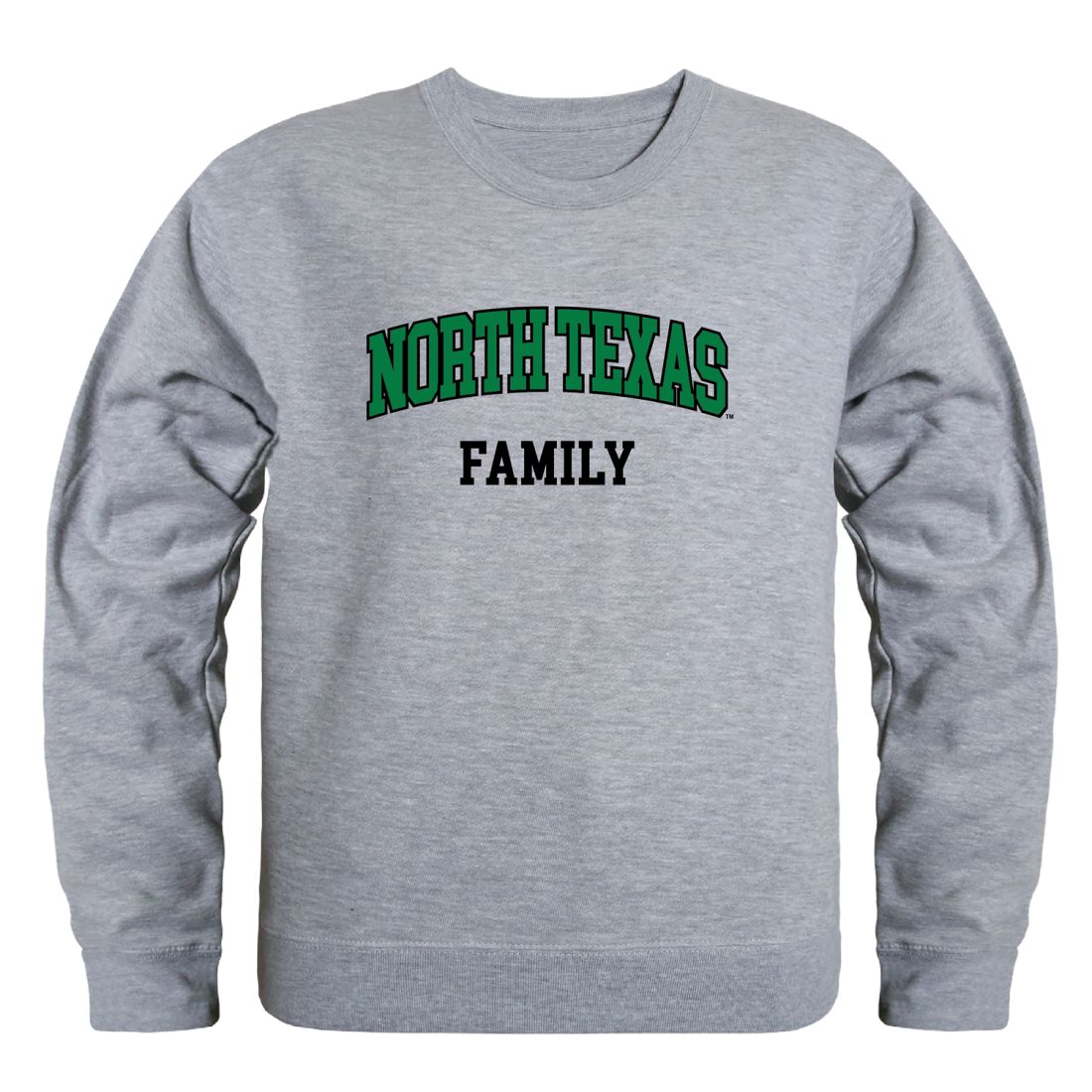 UNT-University-of-North-Texas-Mean-Green-Family-Fleece-Crewneck-Pullover-Sweatshirt