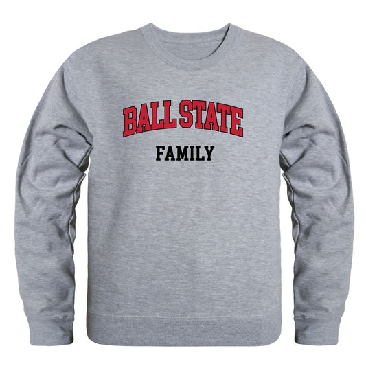 Men's Gray Ball State Cardinals Dad Name Drop T-Shirt