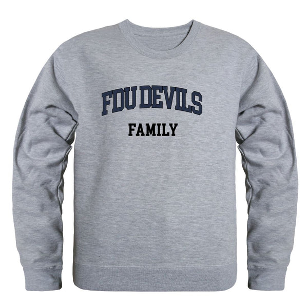 FDU Fairleigh Dickinson University Devils Family Fleece Crewneck Pullo