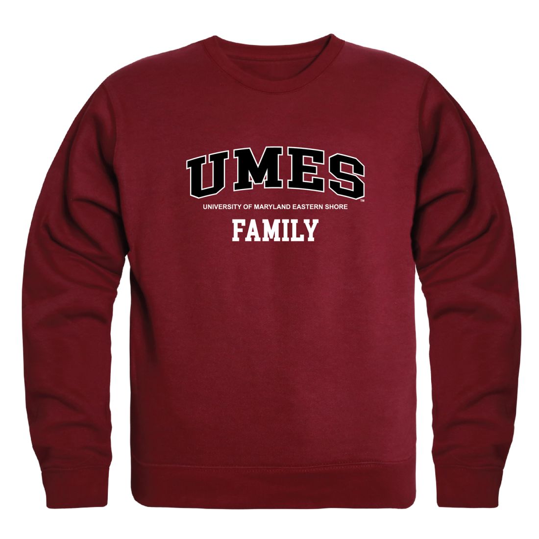 UMES-University-of-Maryland-Eastern-Shore-Hawks-Family-Fleece-Crewneck-Pullover-Sweatshirt