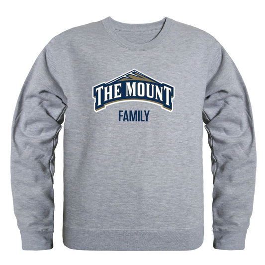 Mount-St-Mary's-University-Mountaineers-Mountaineers-Mountaineers-Family-Fleece-Crewneck-Pullover-Sweatshirt