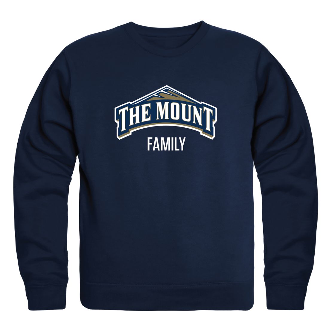 Mount-St-Mary's-University-Mountaineers-Mountaineers-Mountaineers-Family-Fleece-Crewneck-Pullover-Sweatshirt