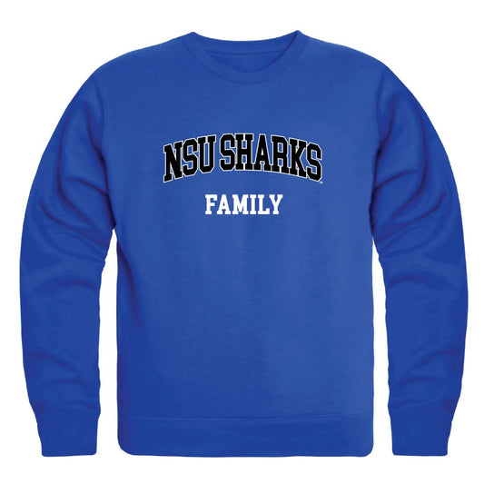 Mouseover Image, NSU-Nova-Southeastern-University-Sharks-Family-Fleece-Crewneck-Pullover-Sweatshirt