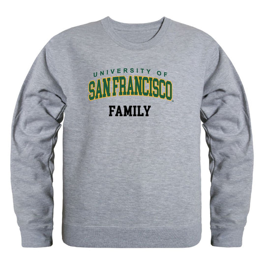 Mouseover Image, USFCA-University-of-San-Francisco-Dons-Family-Fleece-Crewneck-Pullover-Sweatshirt