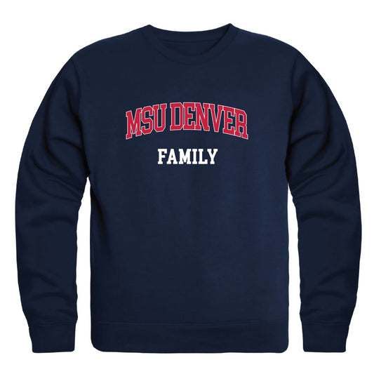 Mouseover Image, Metropolitan-State-University-of-Denver-Roadrunners-Family-Fleece-Crewneck-Pullover-Sweatshirt