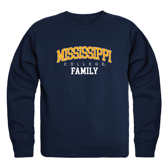 Mouseover Image, Mississippi-College-Choctaws-Family-Fleece-Crewneck-Pullover-Sweatshirt