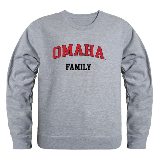 Mouseover Image, University-of-Nebraska-Omaha-Mavericks-Family-Fleece-Crewneck-Pullover-Sweatshirt