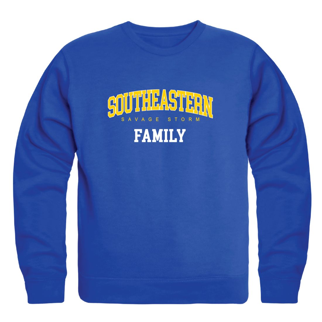 Southeastern-Oklahoma-State-University-Savage-Storm-Family-Fleece-Crewneck-Pullover-Sweatshirt