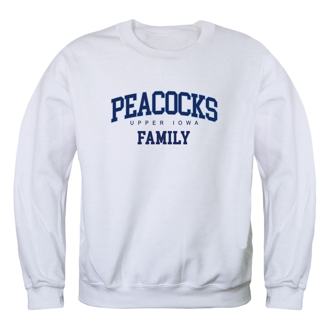 Upper-Iowa-University-Peacocks-Family-Fleece-Crewneck-Pullover-Sweatshirt