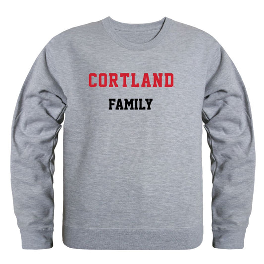Mouseover Image, SUNY-Cortland-Red-Dragons-Family-Fleece-Crewneck-Pullover-Sweatshirt