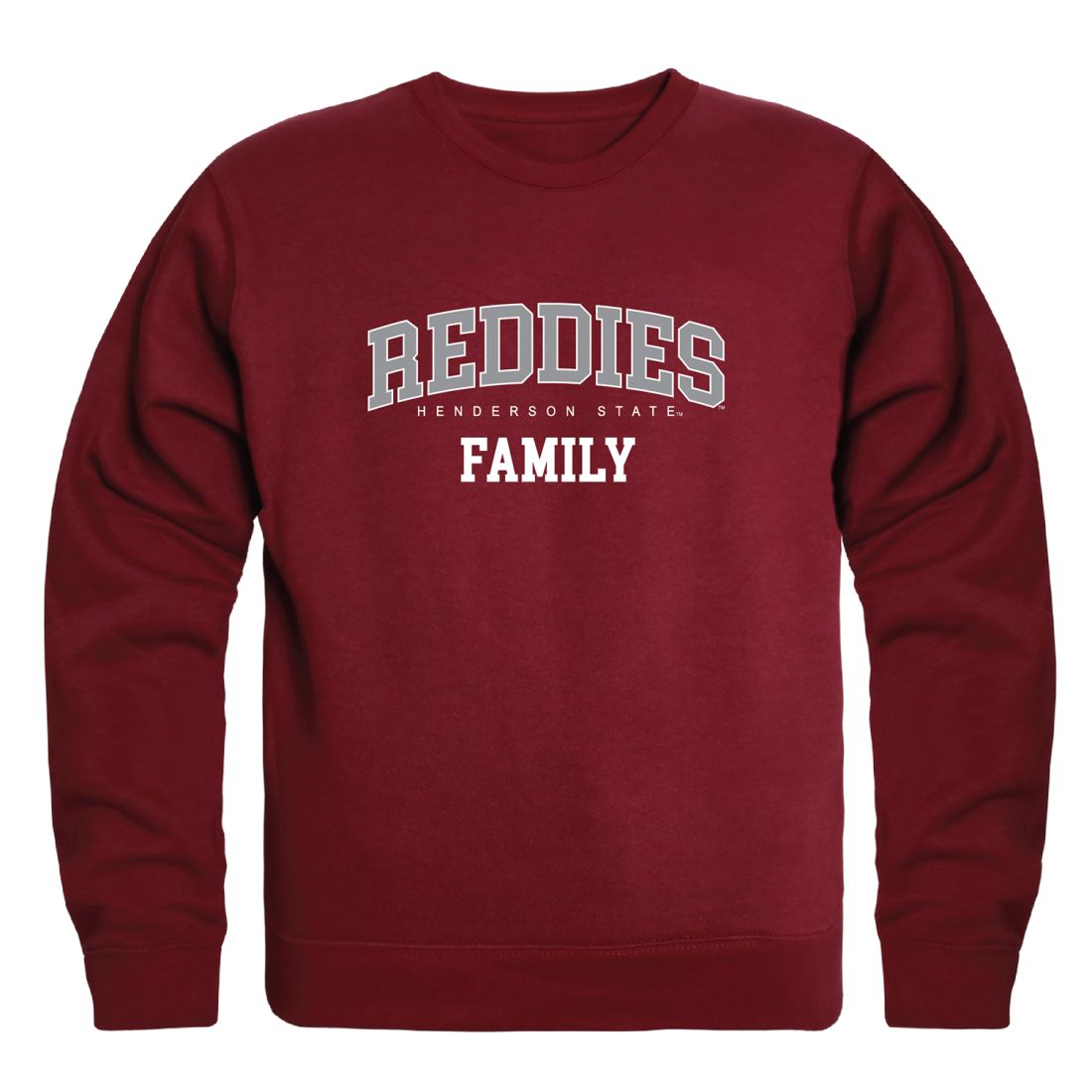 Henderson-State-University-Reddies-Family-Fleece-Crewneck-Pullover-Sweatshirt