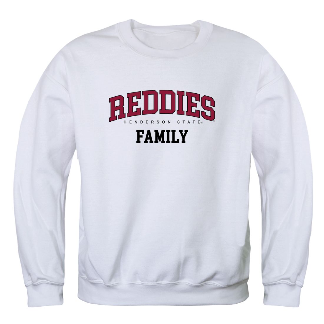 Henderson-State-University-Reddies-Family-Fleece-Crewneck-Pullover-Sweatshirt