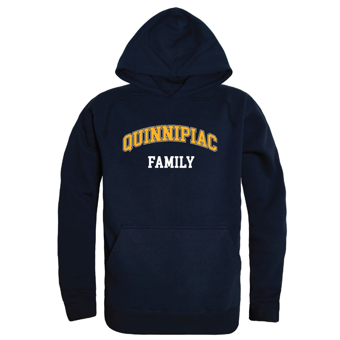 Quinnipiac University Official Unisex T-Shirt – Stacked Logo, Medium, 100% Cotton - View #11