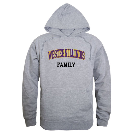 Mouseover Image, WIU Western Illinois University Leathernecks Family Hoodie Sweatshirts