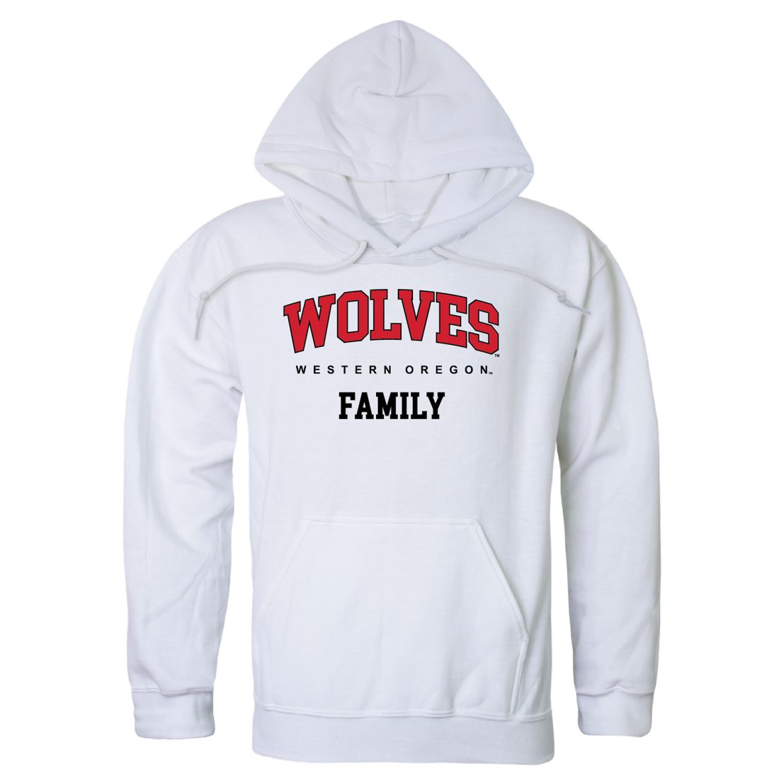 WOU Western Oregon University Wolves Family Hoodie Sweatshirts