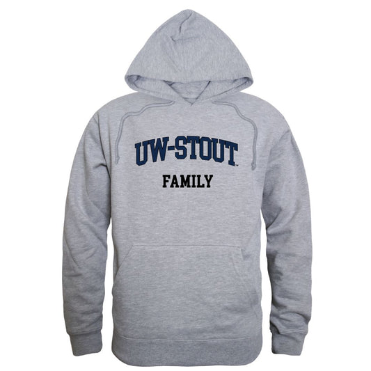 UW Stout University of Wisconsin Blue Devils Family Hoodie Sweatshirts