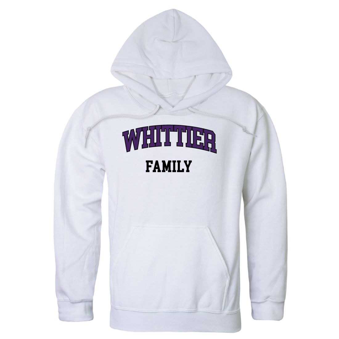 Whittier College Poets Family Hoodie Sweatshirts