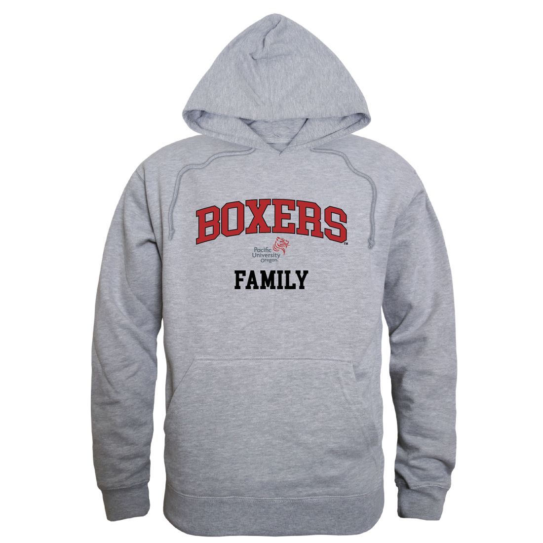 Pacific University Boxers Family Hoodie Sweatshirts