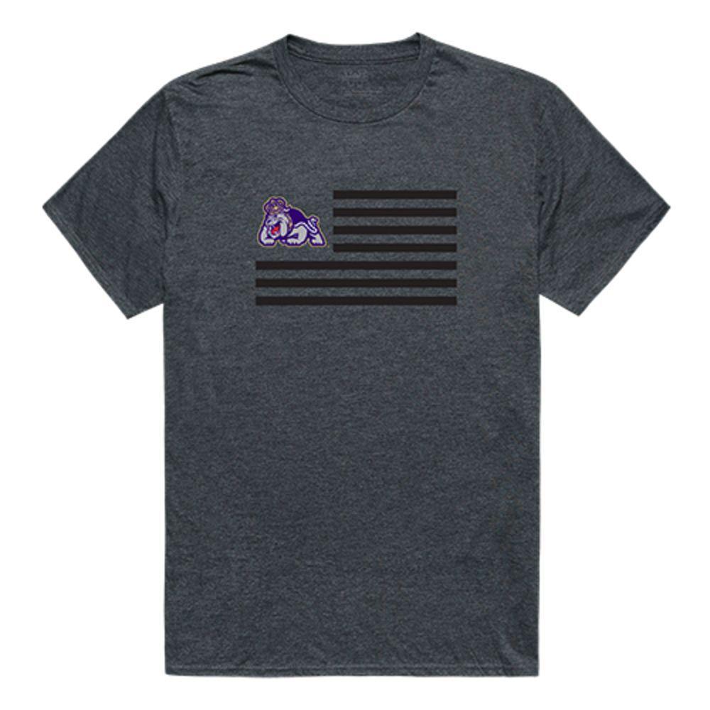 James Madison University Foundation Dukes NCAA Flag Tee T-Shirt-Campus-Wardrobe