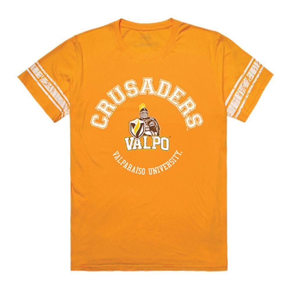 Valparaiso University Crusaders NCAA Men's Football Tee T-Shirt Gold-Campus-Wardrobe