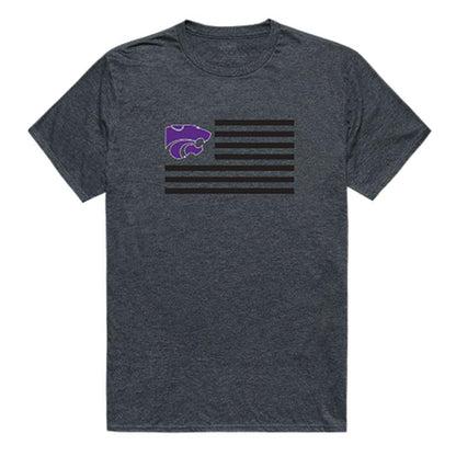 Kansas State University Wildcats NCAA Flag Tee T-Shirt-Campus-Wardrobe