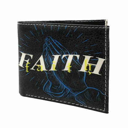 Christian Jesus Bifold Wallets In Gift Box Mens Womens Kids-Wallets-Empire Cove-LL-FATIMA-Casaba Shop