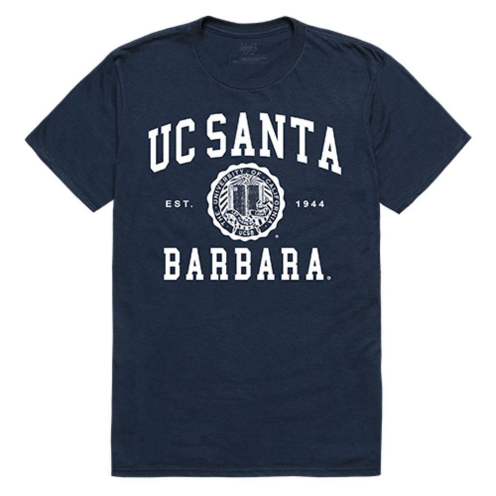 UCSB University of California Santa Barbara Gauchos NCAA Seal Tee T-Shirt-Campus-Wardrobe