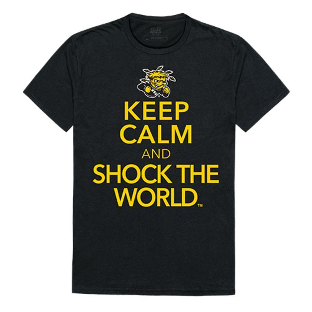 Wichita State University Shockers NCAA Keep Calm Tee T-Shirt-Campus-Wardrobe