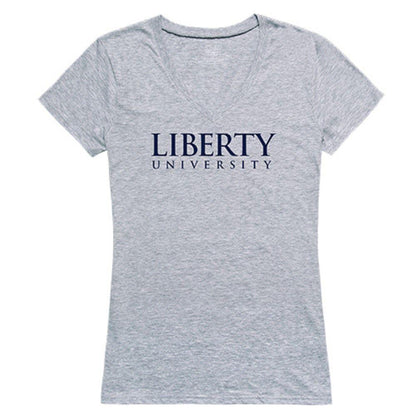 Liberty University Flames NCAA Women's Seal Tee T-Shirt-Campus-Wardrobe