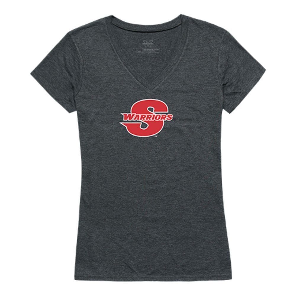 California State University Stanislaus Warriors NCAA Women's Cinder Tee T-Shirt-Campus-Wardrobe