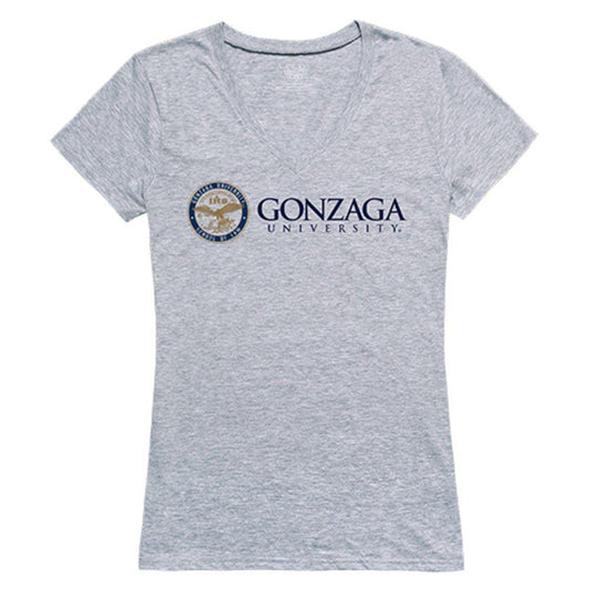 Gonzaga University Bulldogs NCAA Women's Seal Tee T-Shirt-Campus-Wardrobe