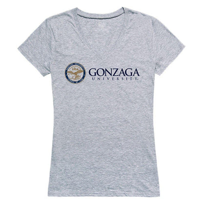 Gonzaga University Bulldogs NCAA Women's Seal Tee T-Shirt-Campus-Wardrobe