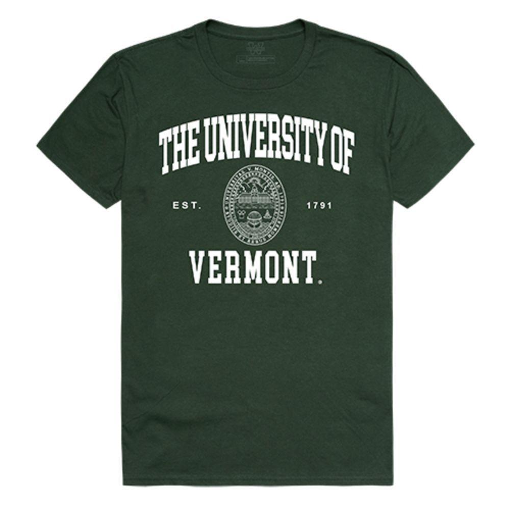 University of Vermont Catamounts NCAA Seal Tee T-Shirt-Campus-Wardrobe