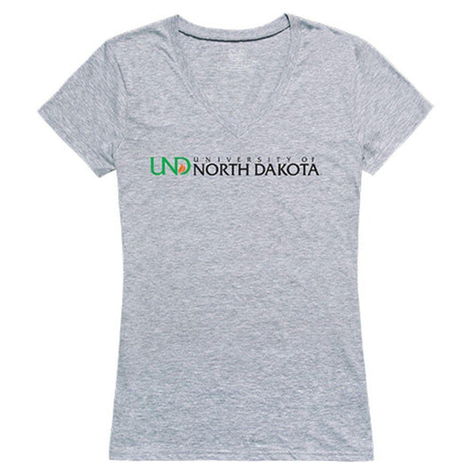University of North Dakota Fighting Hawks NCAA Women's Seal Tee T-Shirt-Campus-Wardrobe