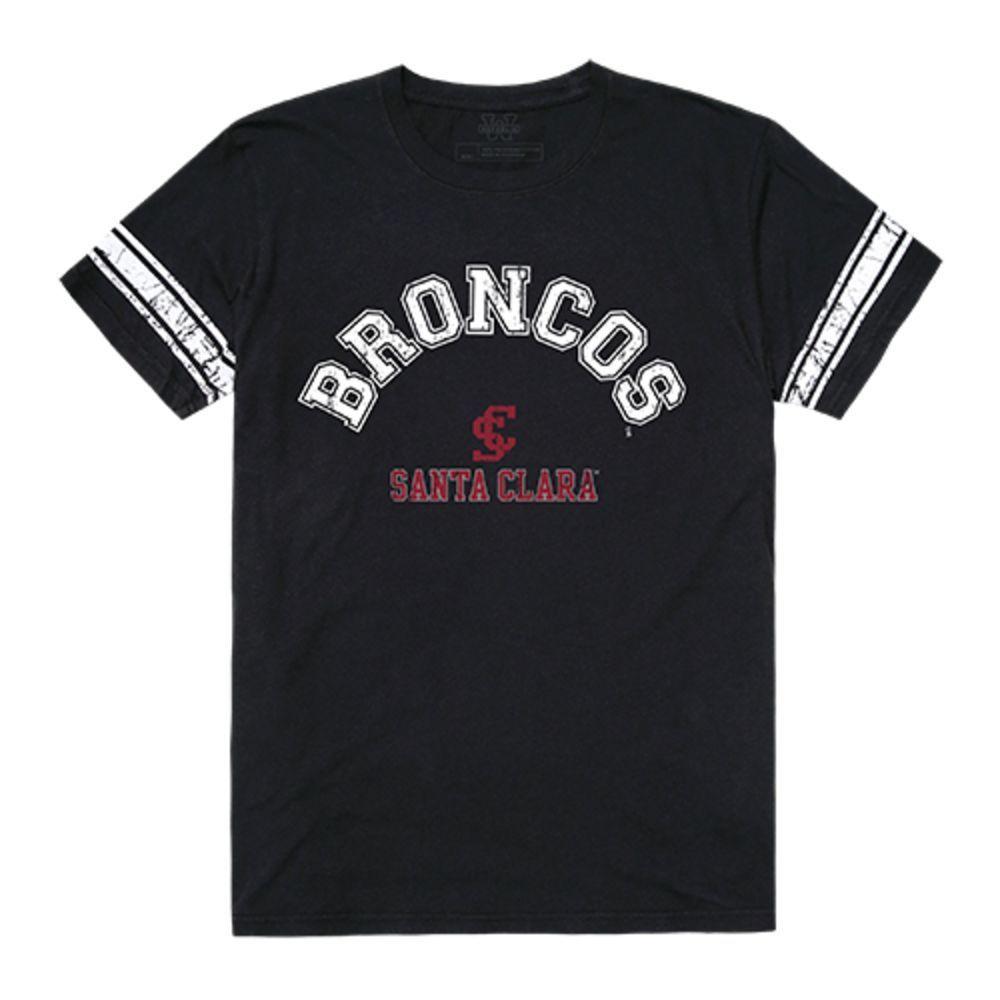 Santa Clara University Broncos NCAA Men's Football Tee T-Shirt-Campus-Wardrobe