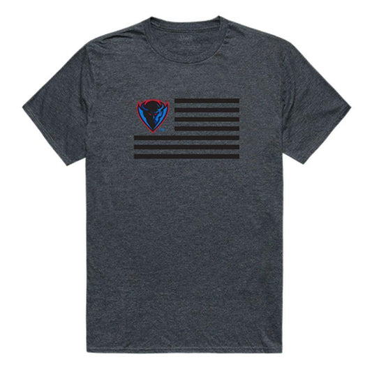 DePaul University Blue Demons NCAA Flag Tee T-Shirt-Campus-Wardrobe