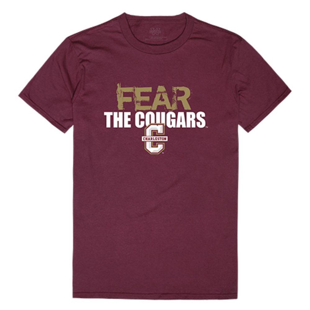 College of Charleston Cougars NCAA Fear Tee T-Shirt-Campus-Wardrobe