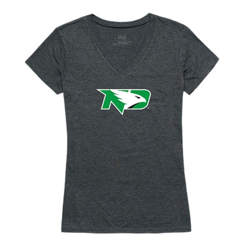 University of North Dakota Fighting Hawks NCAA Women's Cinder Tee T-Shirt-Campus-Wardrobe