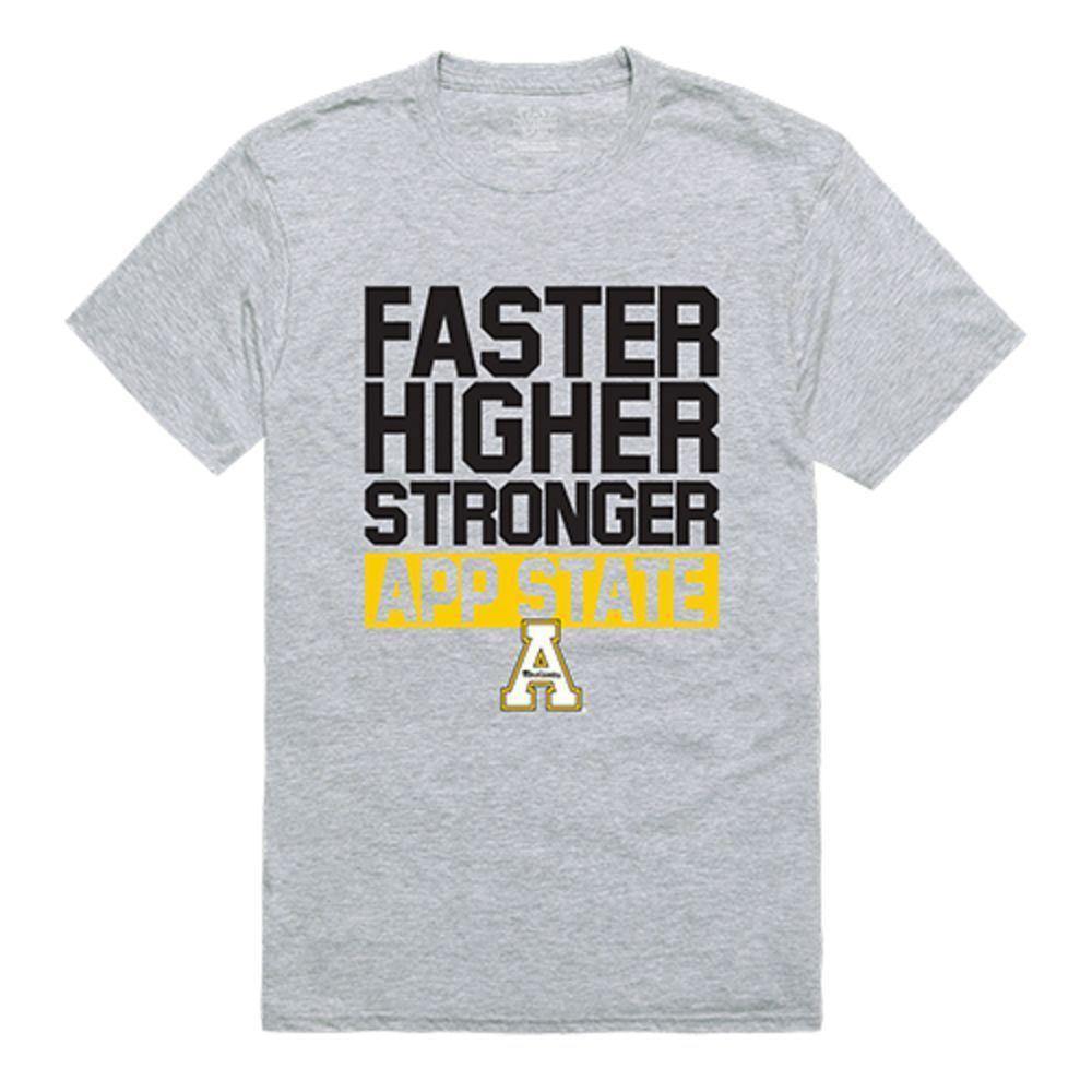 Appalachian State University Mountaineers NCAA Workout Tee T-Shirt-Campus-Wardrobe