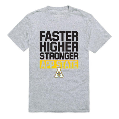Appalachian State University Mountaineers NCAA Workout Tee T-Shirt-Campus-Wardrobe