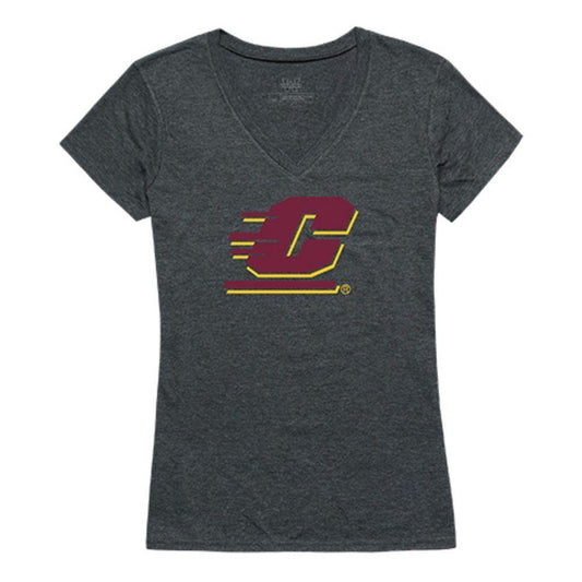 CMU Central Michigan University Chippewas NCAA Women's Cinder Tee T-Shirt-Campus-Wardrobe