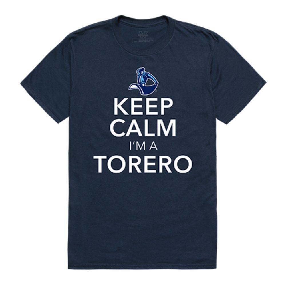 University of San Diego Toreros NCAA Keep Calm Tee T-Shirt-Campus-Wardrobe