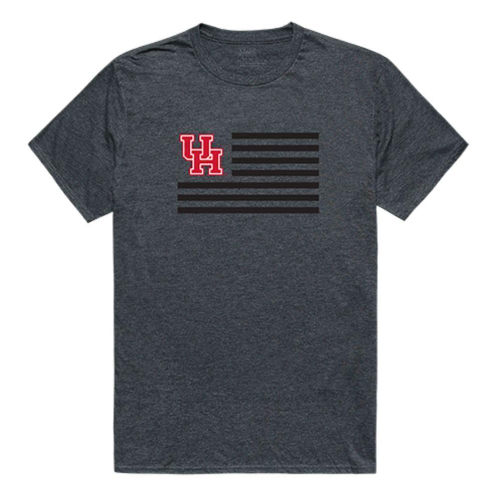 University of Houston Cougars NCAA Flag Tee T-Shirt-Campus-Wardrobe