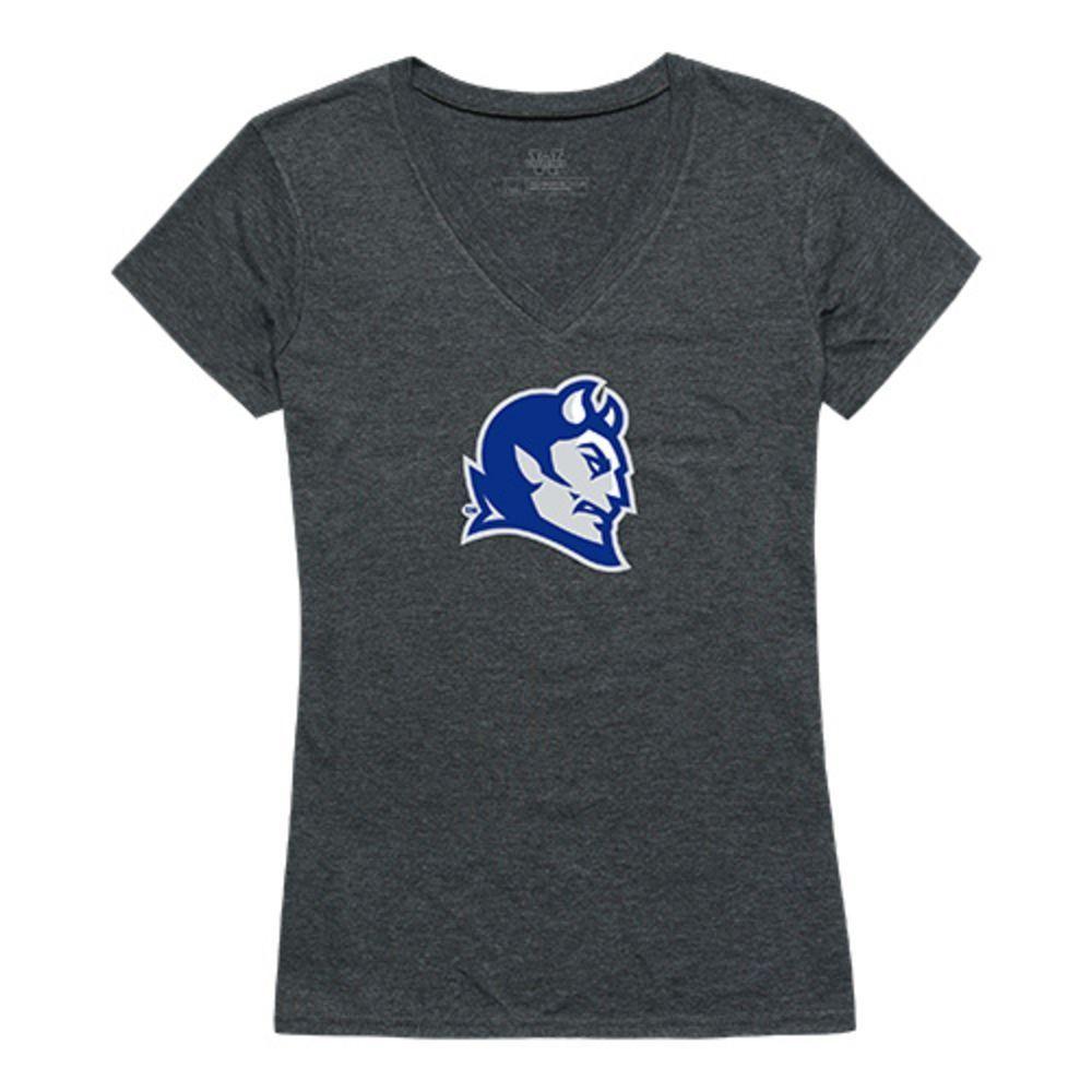 Central Connecticut State University Blue Devils NCAA Women's Cinder Tee T-Shirt-Campus-Wardrobe