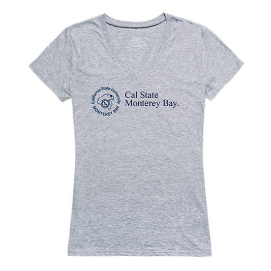 Cal State University Monterey Bay Otters NCAA Women's Seal Tee T-Shirt-Campus-Wardrobe