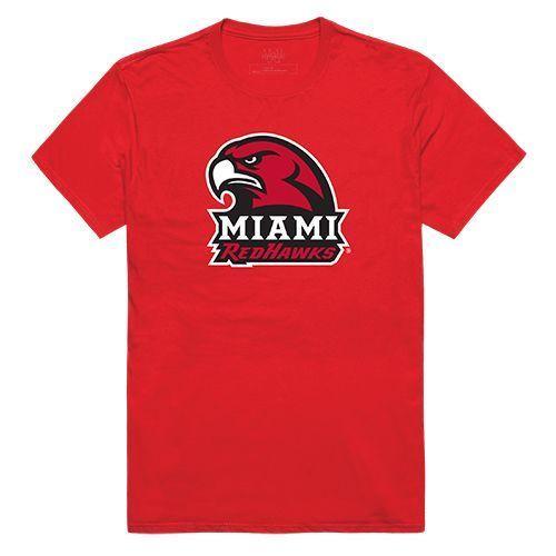 Miami University RedHawks NCAA Freshman Tee T-Shirt Red-Campus-Wardrobe