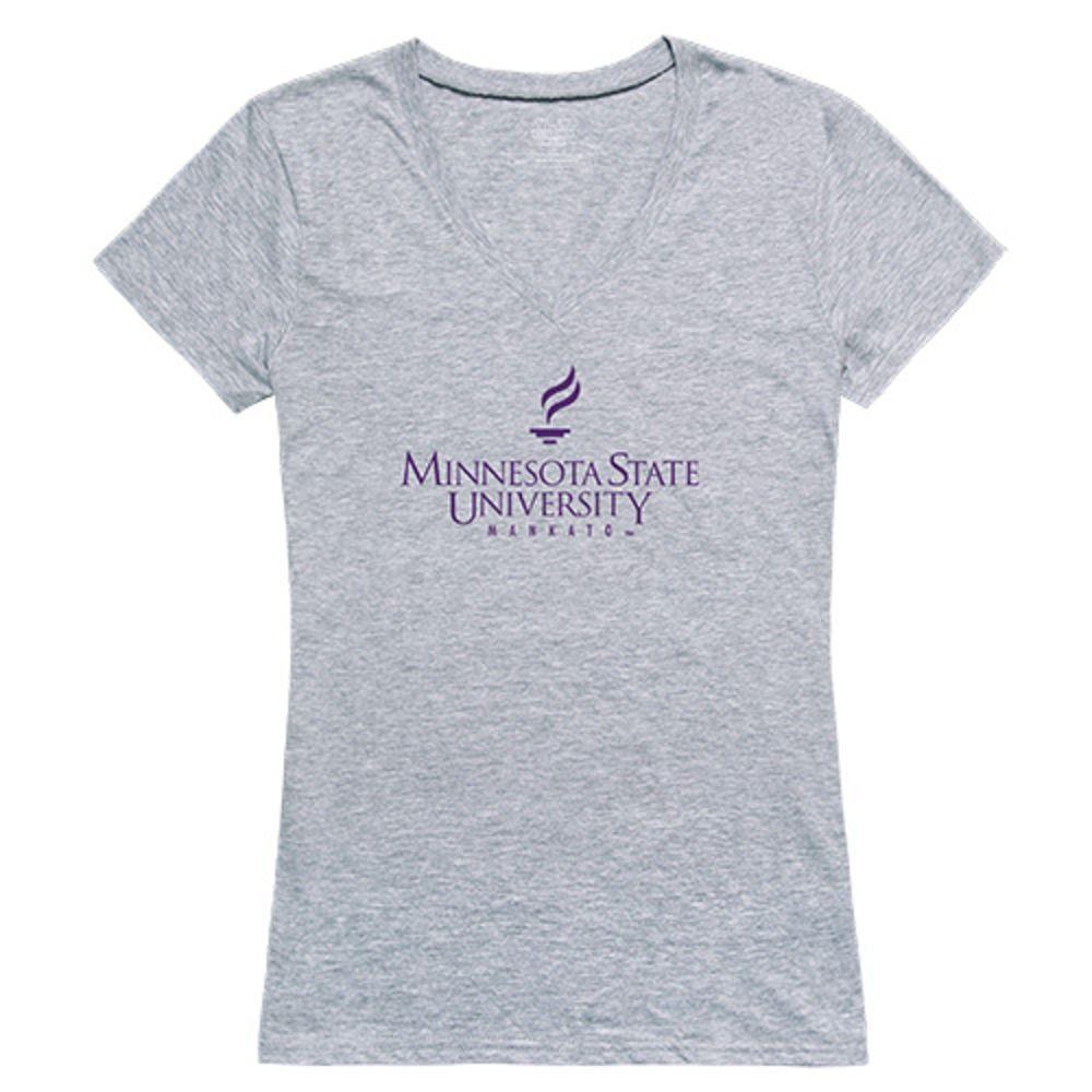 Minnesota State University Mankato Mavericks NCAA Women's Seal Tee T-Shirt-Campus-Wardrobe