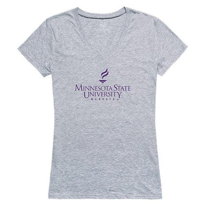 Minnesota State University Mankato Mavericks NCAA Women's Seal Tee T-Shirt-Campus-Wardrobe